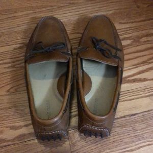 Cole Hahn mens size 11 brown leather loafer